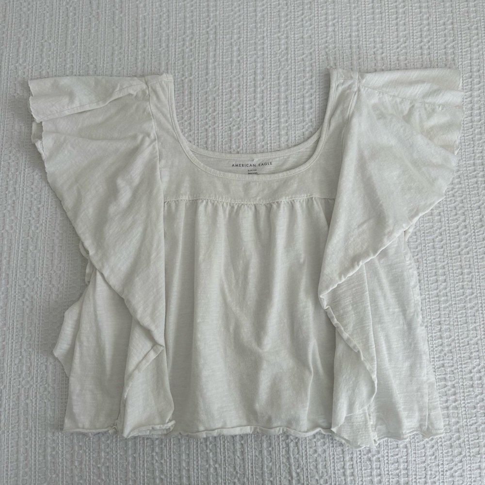 white american eagle blouse